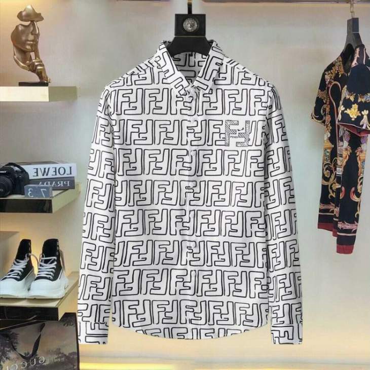 Picture of Fendi Shirt Long _SKUFendiM-3XL12yn6026237